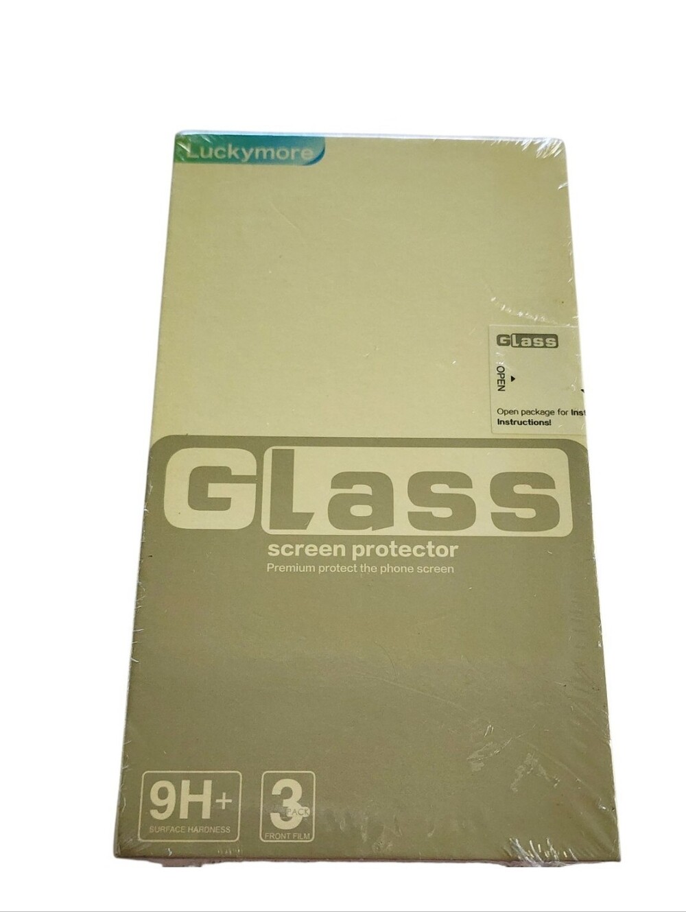 3pc Luckymore Compatible with LG4-6.7 Clear Glass Screen Protector